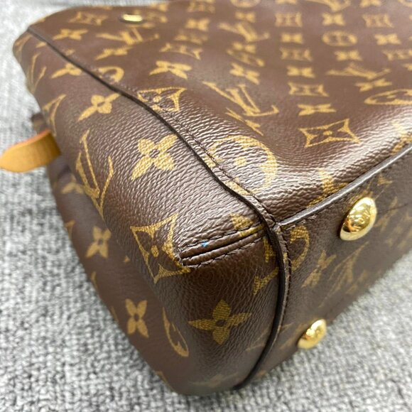 100% Authentic Louis Vuitton Montaigne BB Brown Monogram Canvas Satchel Bag - Picture 5 of 16